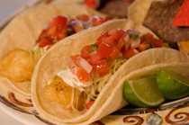 Fish Tacos with Lime Guacamole Recipe