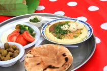 Mediterranean Platter with Pita Recipe