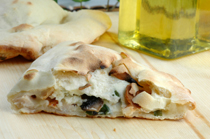 Hearty Mushroom Calzones Recipe