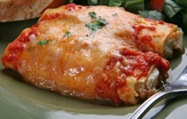 Spinach-Mushroom Manicotti Recipe