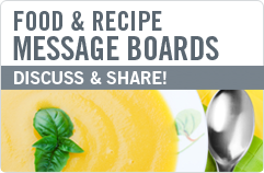 Food and Recipe Message Boards